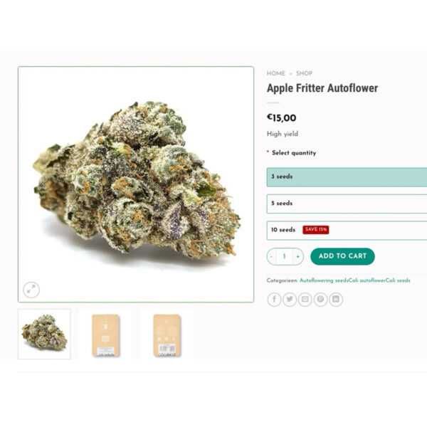 เมล็ดกัญชา Apple Fritter (Auto) - Seeds Genetics.Co - Image 5