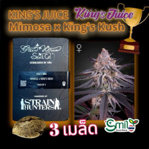เมล็ดพันธุ์กัญชา King’s Juice (Fem) - Green House Seeds.Co
