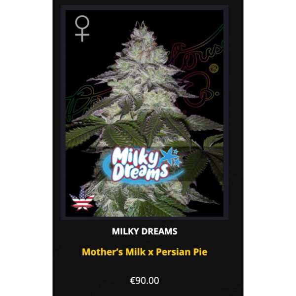 เมล็ดพันธุ์กัญชา Milky Dreams (Fem) - Green House Seeds.Co - Image 2