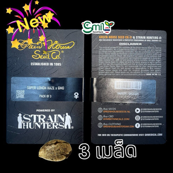 เมล็ดพันธุ์กัญชา  Super Lemon Haze x GMO (Fem) - Green House Seeds.Co - Image 6