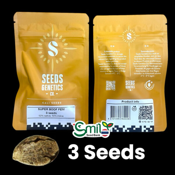 เมล็ดกัญชา Super Boof (Fem) ใหม่* - Seeds Genetics.Co - Image 5