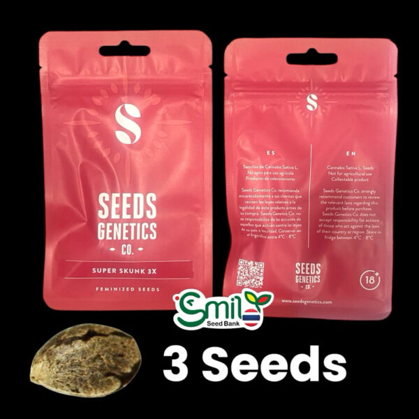 เมล็ดกัญชา Super Skunk (Fem) - Seeds Genetics.Co - Image 3