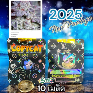 เมล็ดกัญชา ICE STORM S1 (Fem) Limited ใหม่แพ็คเกจ 2025* - Copycat Genetixx